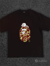 T-shirt BAPE nera