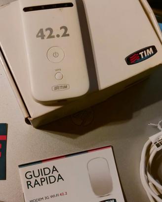 Modem wi-fi 42.2 portatile, senza sim