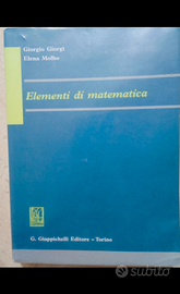 Elementi di matematica - Giorgi Molho