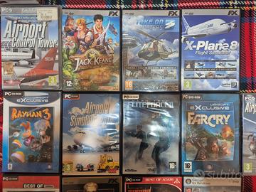 Lotto Giochi PC Originali – Rayman 3, Far Cry, Cry