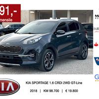 KIA Sportage 1.6 CRDI 136 CV 2WD GT Line