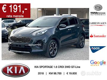 KIA Sportage 1.6 CRDI 136 CV 2WD GT Line