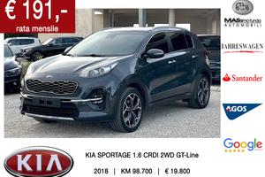 KIA Sportage 1.6 CRDI 136 CV 2WD GT Line