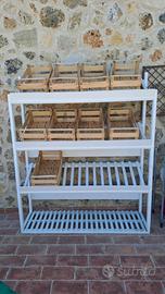 scaffalatura porta cassette