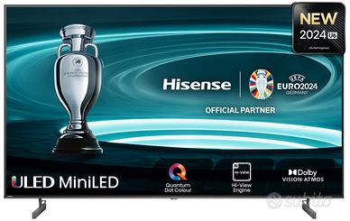 Smart tv hisense  Quled mini led 65 pollici nuovo!