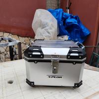 Bauletto moto con supporto x-plor 45 litri