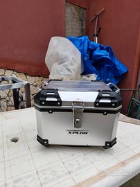 Bauletto moto con supporto x-plor 45 litri