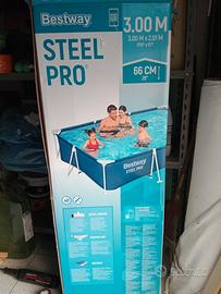 Piscina fuori terra 2x3 metri h.66 cm