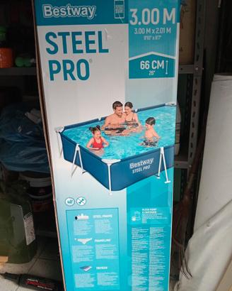 Piscina fuori terra 2x3 metri h.66 cm