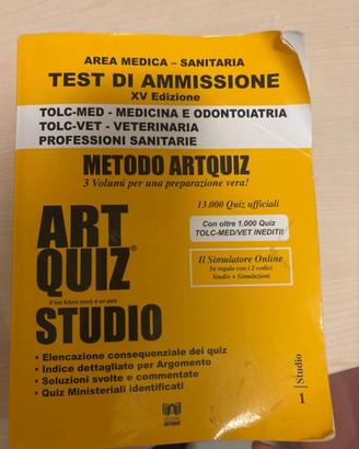 Art quiz giallo XV edizione