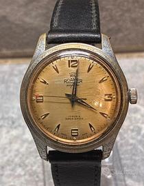 Orologio Roamer  vintage, carica manuale 17 rubini