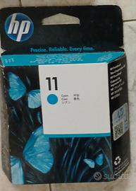 cartuccia testina HP11 Ciano