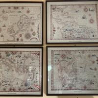 Quadri, cartine geografiche