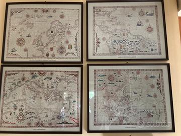 Quadri, cartine geografiche