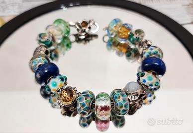 bracciale Trollbeads completo tema mare