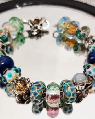 bracciale Trollbeads completo tema mare