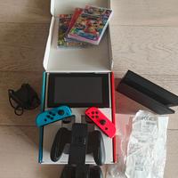 Nintendo Switch V2 (2023) - Come Nuova + 3 Giochi