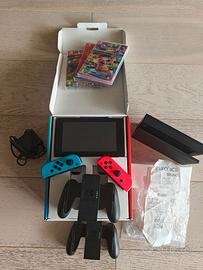 Nintendo Switch V2 (2023) - Come Nuova + 3 Giochi