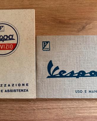 Set Libretto Uso e Manutenzione Vespa 50