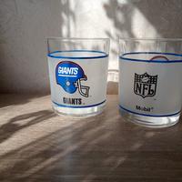 Coppia bicchieri vintage Giants - Mobil
