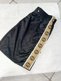 Pantaloncini Gucci GG Monogram con bande laterali