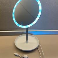 Specchio Con Cornice Luminosa a Led