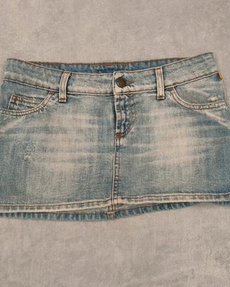 minigonna Meltin' Pot jeans chiara tg 26