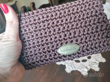 portafoglio colore caffè 