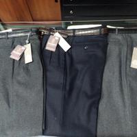 pantaloni classici uomo lana