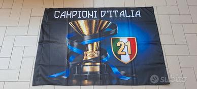 Bandiera Inter 21° Scudetto ⭐⭐ 150x90 Campioni D'i