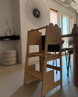TORRE MONTESSORIANA IN LEGNO