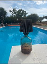 lampada da tavolo o esterni artigianale