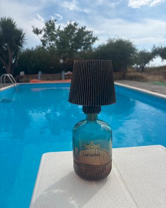 lampada da tavolo o esterni artigianale