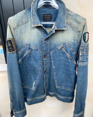 Giubbotto jeans Aeronautica Militare AC007