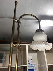 Lampada in ottone vintage