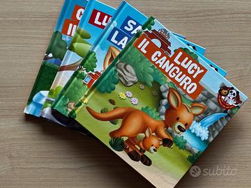 Lotto 4 libri bambini Zoo cartonati RBA