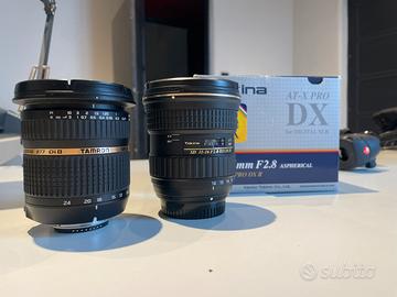 Tokina 11–16 f/2.8 PRO + Tamron 10–24 – Nikon DX