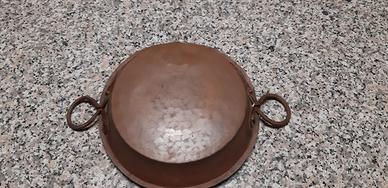 Pentola in rame vintage