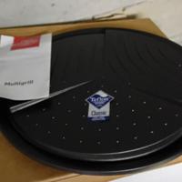 piastra antiaderente 3 comparti -disco volante-