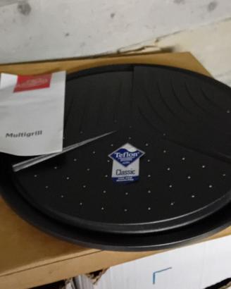 piastra antiaderente 3 comparti -disco volante-