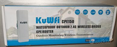 ACCESS POINT WIRELESS CLIENT BRIDGE KUWFI CPE150