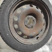 Cerchi in ferro R15 lancia fiat con gomme 185/55