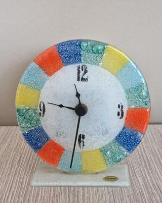 Orologio in vetro di Murano
