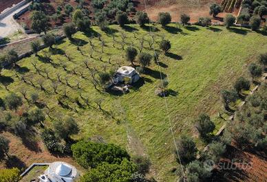 Terreno con trullo saraceno - progetto approvato