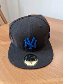 cappellino New Era 59FIFTY  NY misura 7 3/8 Nero