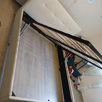 struttura letto contenitore matrimoniale 