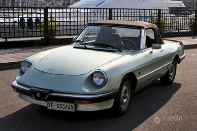 Alfa Romeo Duetto 1600 Aerodinamica 03/1986