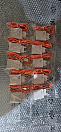 Lotto di 10 Caricatore Rapidi + 10 Cavi USB-C