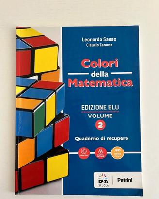 Colori della matematica quaderno di recupero 2