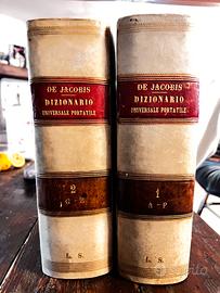 Dizionario Universale Portatile De Jacobis